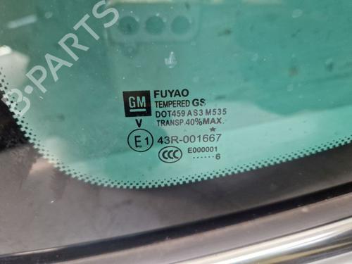 Rear left door window OPEL ZAFIRA TOURER C (P12) 2.0 CDTi (75) | BP32343909C20