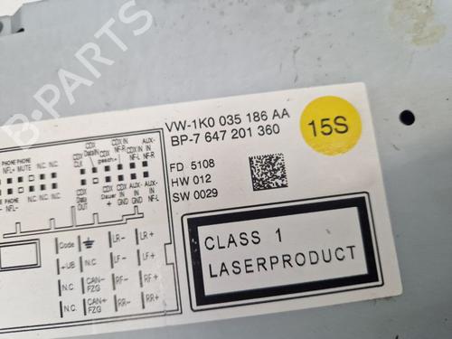 Radio VW GOLF V Variant (1K5) 1.4 TSI | BP34738162E6  - Image 8