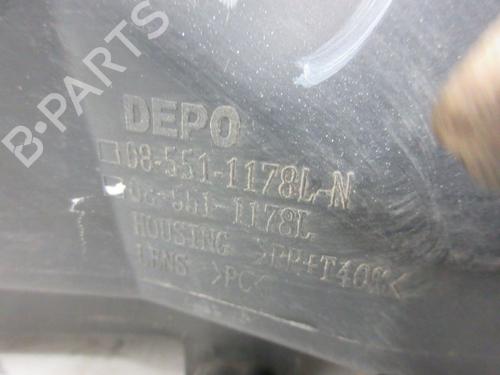 Left headlight RENAULT MEGANE III Hatchback (BZ0/1_, B3_) 1.5 dCi | BP37127613C28 - Image 10