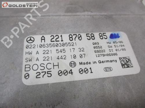 Control unit MERCEDES-BENZ S-CLASS Coupe (C216) CL 500 (216.371) | BP37106092M11 - Image 4