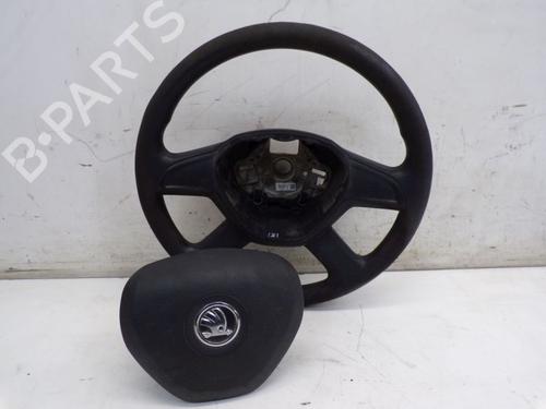 Steering wheel SKODA FABIA II Combi (545) 1.2 | BP37134340C49 - Image 3