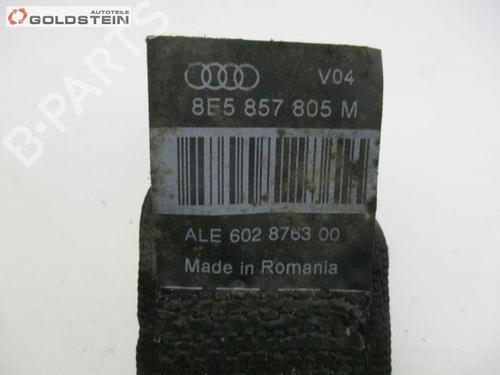 Rear right seatbelt AUDI A4 B7 Avant (8ED) 2.0 TDI | BP37098100I28 - Image 6