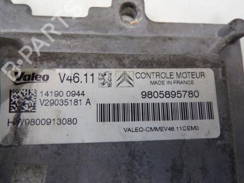 Engine control unit (ECU) CITROËN C3 II (SC_) 1.2 VTi 82 | BP38027148M57  - Image 5