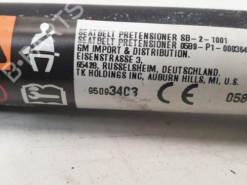 Front right seatbelt CHEVROLET TRAX 1.7 TD AWD | BP37144181I25 - Image 9