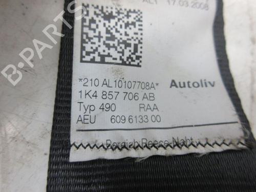 Front right seatbelt VW GOLF VI (5K1) 2.5 | BP40170303I25  - Image 8