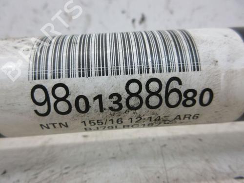 Right front driveshaft CITROËN C3 II (SC_) 1.0 VTi 68 | BP30668182M39 