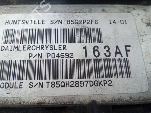 Control unit JEEP COMMANDER (XK, XH) 3.7 V6 4x4 | BP38506451M11 - Image 8