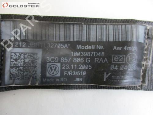 Rear right seatbelt VW PASSAT B6 Variant (3C5) 2.0 TDI | BP37097667I28 - Image 3
