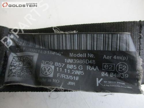 Rear left seatbelt VW PASSAT B6 Variant (3C5) 2.0 TDI | BP13762177I29 
