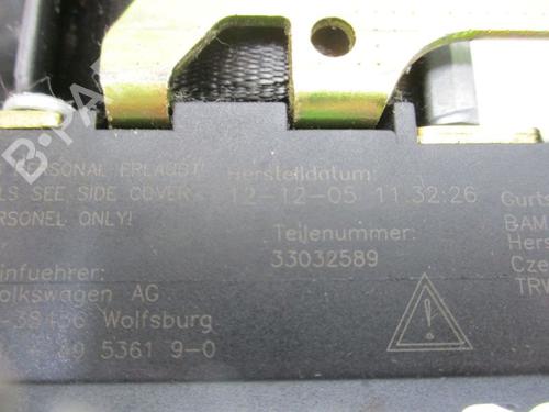 Front right seatbelt VW TOURAN (1T1, 1T2) 1.6 FSI | BP18804113I25 
