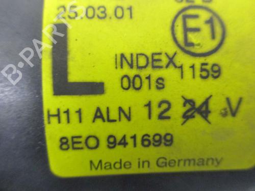 Left front fog light AUDI A4 B6 (8E2) 2.0 | BP18800091C30 