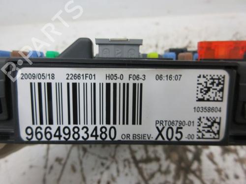 Control unit CITROËN C3 Picasso (SH_) 1.4 VTi 95 (SH8FSC, SH8FP0, SH8FP6) | BP38027933M11 - Image 8