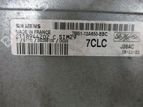 Engine control unit (ECU) FORD FOCUS II Turnier (DA_, FFS, DS) 1.6 Ti | BP38026283M57  - Image 6