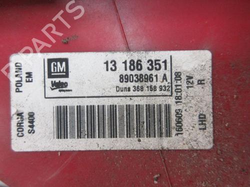 Right taillight OPEL CORSA D (S07) 1.2 (L08, L68) | BP29095063C35