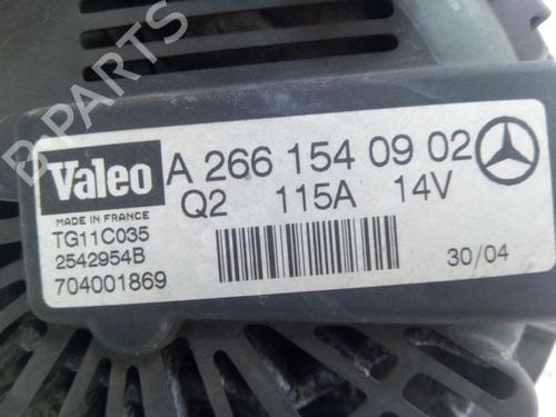 Alternator MERCEDES-BENZ A-CLASS (W169) A 200 (169.033, 169.333) | BP28080623M7 