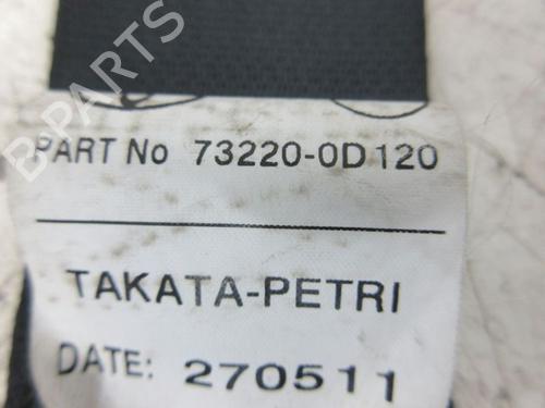 Front left seatbelt TOYOTA YARIS (_P9_) 1.4 D-4D (NLP90_, NLP90R) | BP29092203I26 