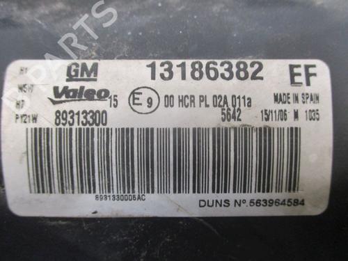 Right headlight OPEL CORSA D (S07) 1.0 (L08, L68) | BP29094183C29 