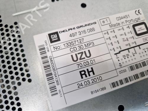Radio OPEL CORSA D (S07) 1.2 (L08, L68) | BP37146614E6 - Image 9