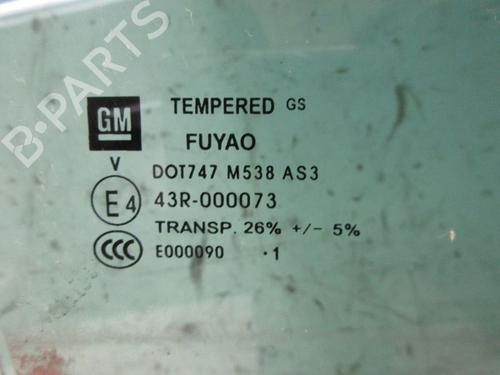 Rear right door window OPEL INSIGNIA A Sports Tourer (G09) 2.0 CDTI (35) | BP29096602C21 