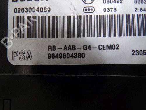 Control unit PEUGEOT 607 (9D, 9U) 2.2 HDi | BP37120586M11 - Image 5