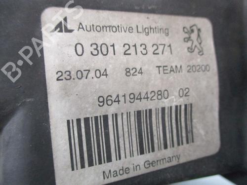 Left headlight PEUGEOT 407 (6D_) 2.0 HDi 135 (6DRHRH, 6DRHRE, 6DRHRG, 6DRHRJ) | BP29091030C28 
