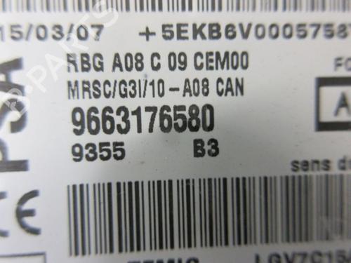 Control unit PEUGEOT 1007 (KM_) 1.4 | BP37123744M11 - Image 5