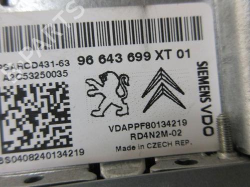 Radio PEUGEOT 207 SW (WK_) 1.6 16V | BP19293245E6 