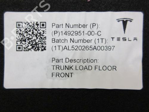 Bagagerumsgulv TESLA MODEL Y (5YJY) EV Performance All-wheel Drive | BP38505542I33 - Image 6