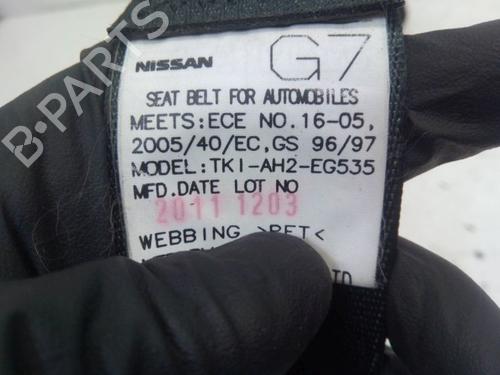 Front left seatbelt NISSAN MICRA IV (K13K, K13KK) 1.2 | BP31703272I26 