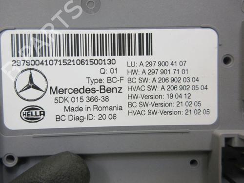 Control unit MERCEDES-BENZ EQS (V297) EQS 450+ (297.123) | BP37132308M11 - Image 8