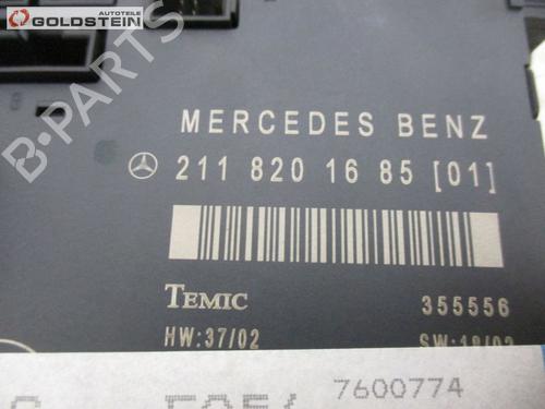 Control unit MERCEDES-BENZ E-CLASS (W211) E 220 CDI (211.006) | BP13762589M11 
