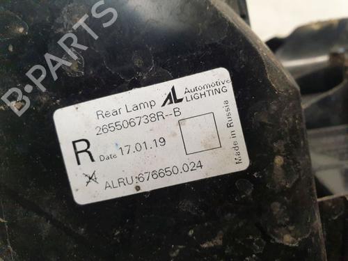 Right taillight RENAULT CAPTUR I (J5_, H5_) 1.3 TCe 150 (J5NK, J5JS) | BP39008016C35 - Image 7