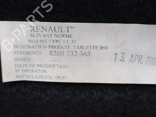 Rear parcel shelf DACIA SANDERO 1.4 (BS0C, BS0A, BS0G, BS1F, BS0E) | BP29086212C85 