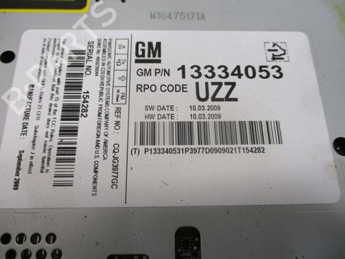 Radio OPEL ASTRA J (P10) 1.6 (68) | BP37120171E6 - Image 9