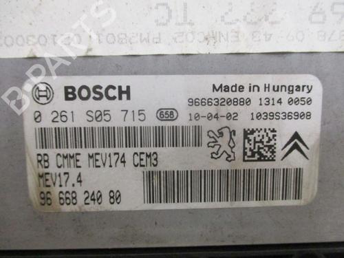 Engine control unit (ECU) PEUGEOT 5008 (0U_, 0E_) 1.6 16V | BP30668207M57 