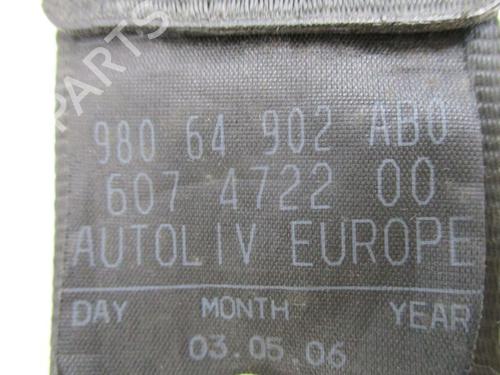 Front right seatbelt MITSUBISHI COLT CZC VI Convertible (RG) 1.5 (Z36A) | BP19295585I25 