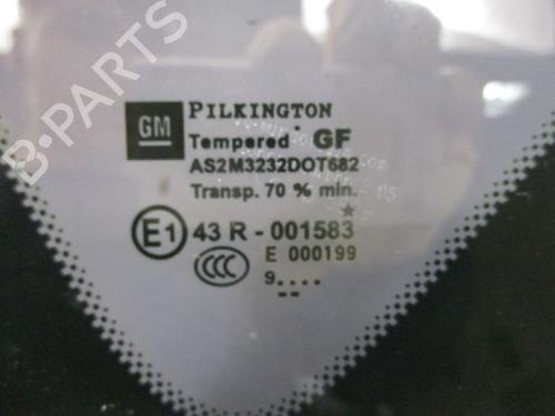 Rear left door window OPEL ASTRA J (P10) 1.6 (68) | BP29084724C20 