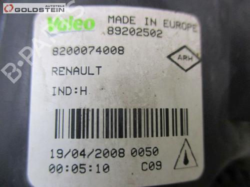 Left front fog light RENAULT MEGANE II Coupé-Cabriolet (EM0/1_) 1.9 dCi | BP18750250C30