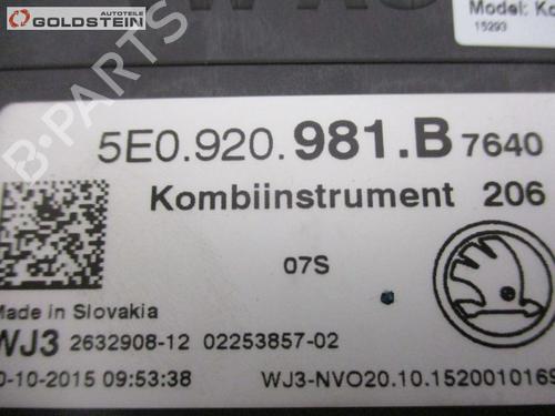 Display monitor SKODA OCTAVIA III (5E3, NL3, NR3) 2.0 TDI | BP18761313C48 
