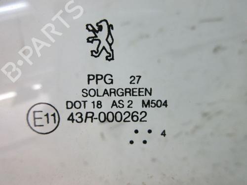Front right quarter glass PEUGEOT 407 (6D_) 2.0 HDi 135 (6DRHRH, 6DRHRE, 6DRHRG, 6DRHRJ) | BP29090998C112 