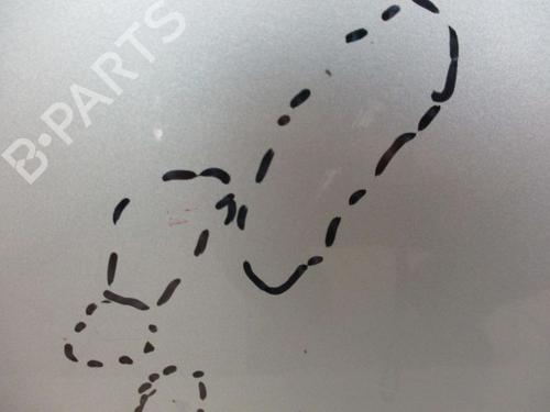 Left rear door KIA SORENTO I (JC) 3.5 V6 4WD | BP26647615C4 