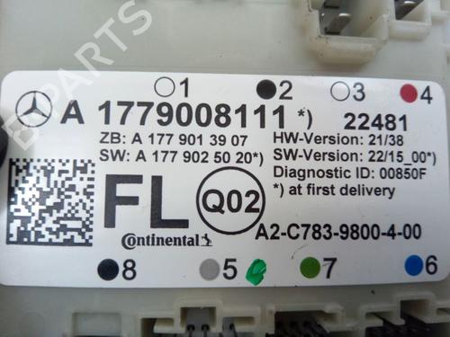 Control unit MERCEDES-BENZ A-CLASS (W177) A 200 (177.087) | BP38028600M11  - Image 8