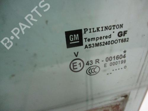 Rear left door window OPEL ZAFIRA / ZAFIRA FAMILY B (A05) 1.9 CDTI (M75) | BP18791814C20 