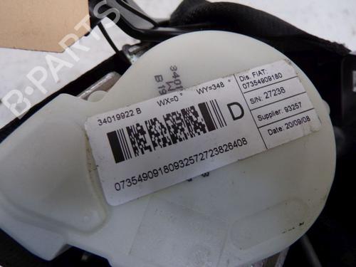 Front right seatbelt FIAT BRAVO II (198_) 1.6 D Multijet (198AXH1B) | BP29084884I25 