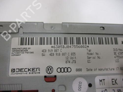 Electronic module AUDI A8 D3 (4E2, 4E8) 4.0 TDI quattro | BP18795072M83 