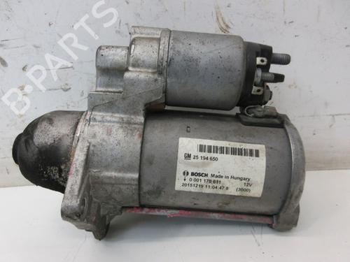 Used Starter OPEL CORSA E (X15) 1.4 Turbo (08, 68) (150 hp) 25013680