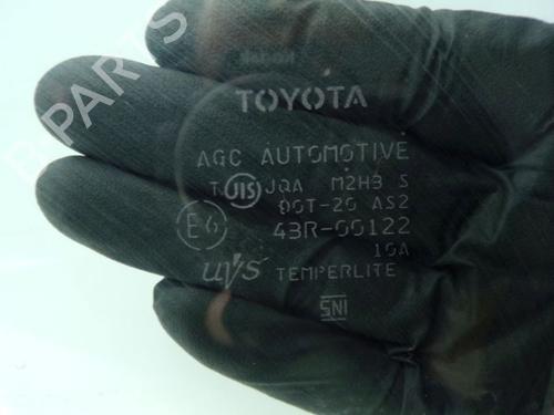 Rear left door window TOYOTA PRIUS (_W3_) 1.8 Hybrid (ZVW3_) | BP21174033C20 