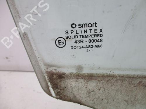 Front right quarter glass SMART FORFOUR (454) 1.3 (454.031) | BP29085419C112 