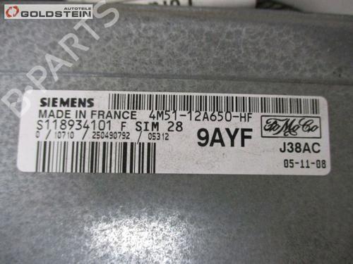 Calculateur moteur (ecu) FORD FOCUS C-MAX (DM2) 1.6 | BP18755201M57 