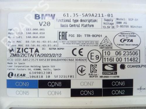 Control unit BMW X5 (G05, F95) xDrive 40 i Mild-Hybrid | BP37139278M11 - Image 7